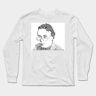 Christopher Hitchens text art Long Sleeve T-Shirt